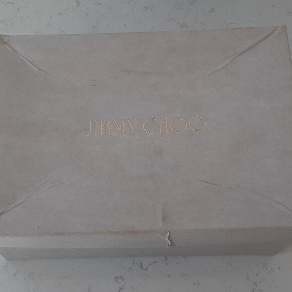 Jimmy Choo Champagne Aurora Heels - Picture 5 of 10